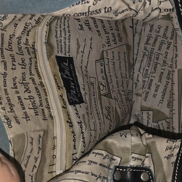 Barr Bella Black Leather Hobo Bag - Picture 7 of 10